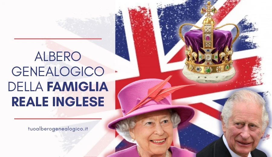 Albero genealogico della famiglia reale Inglese